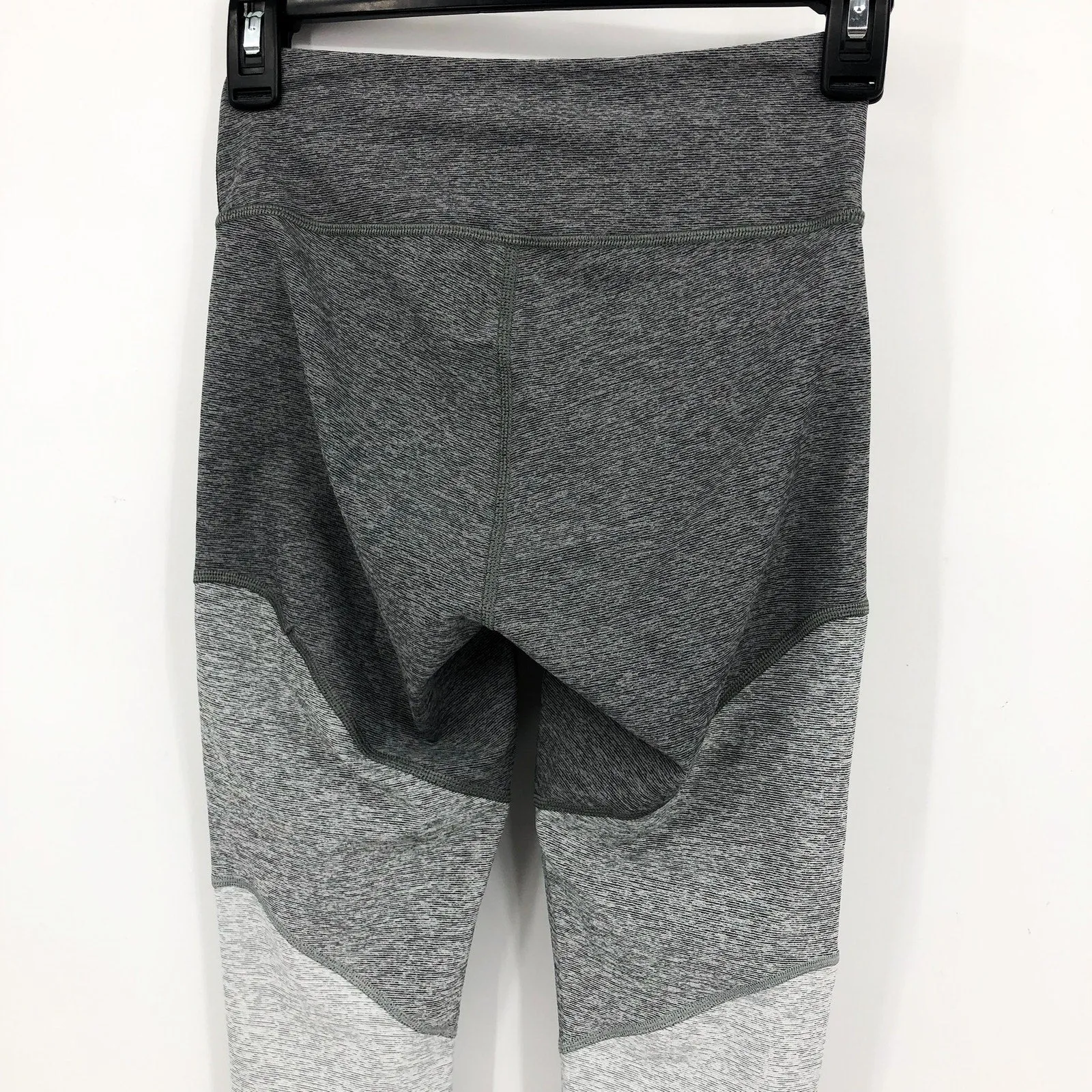 OUTDOOR VOICES Women's 7/8 Springs Leggings XS Graphite/Ash/Dove Colorblock NWT