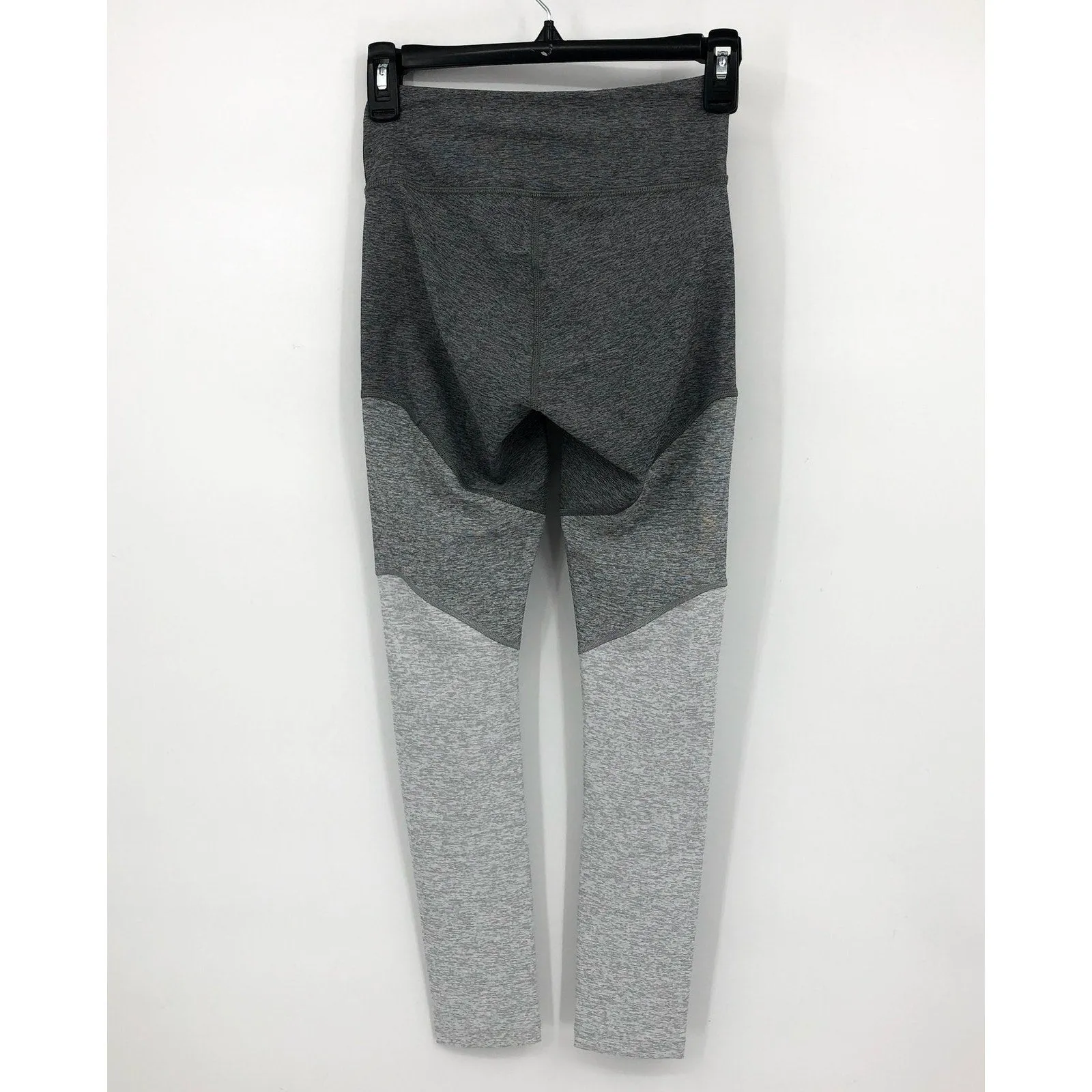OUTDOOR VOICES Women's 7/8 Springs Leggings XS Graphite/Ash/Dove Colorblock NWT