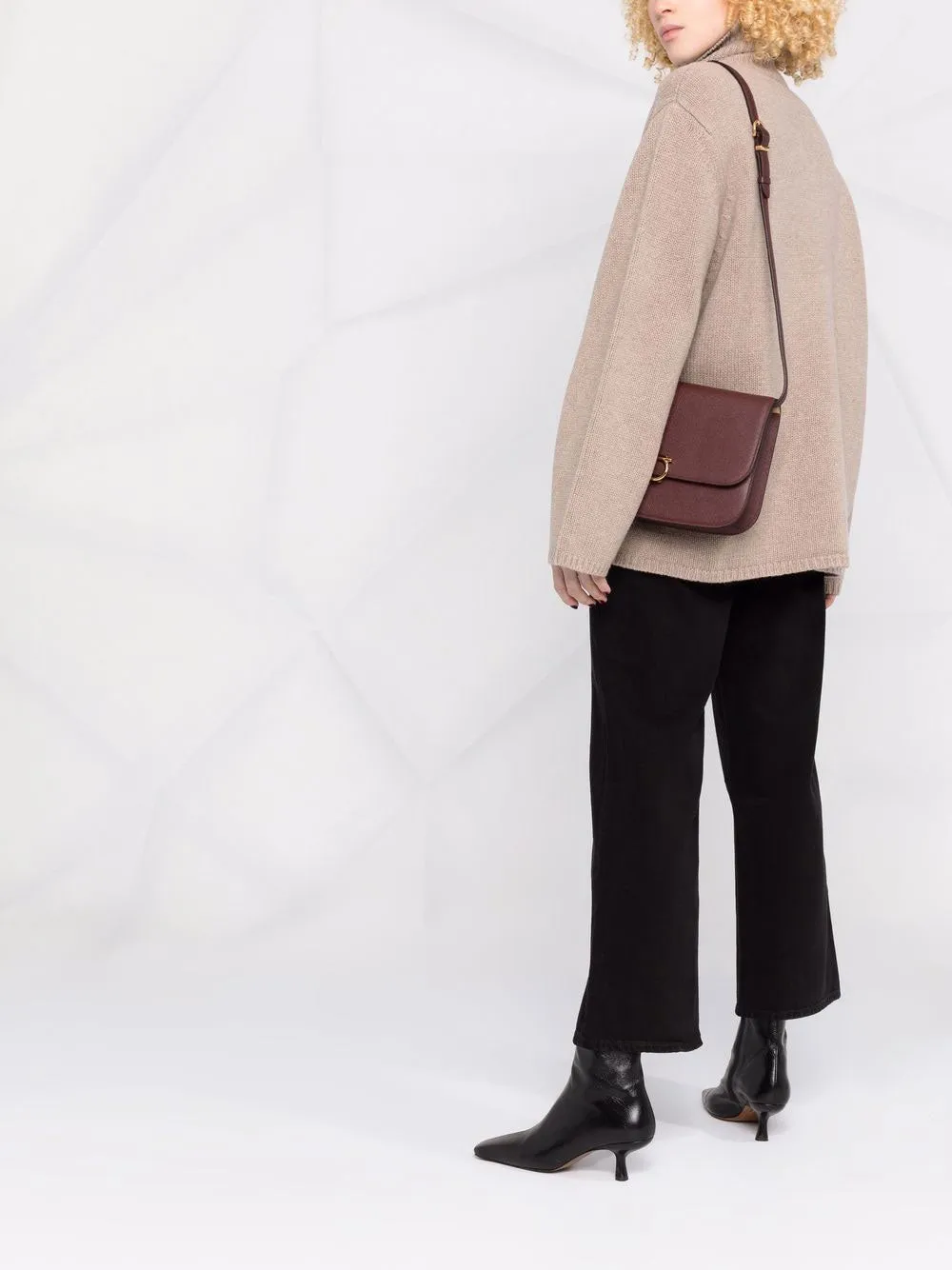 Oversized rollneck jumper
