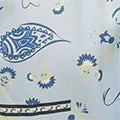 Paisley Print Shirt Dress