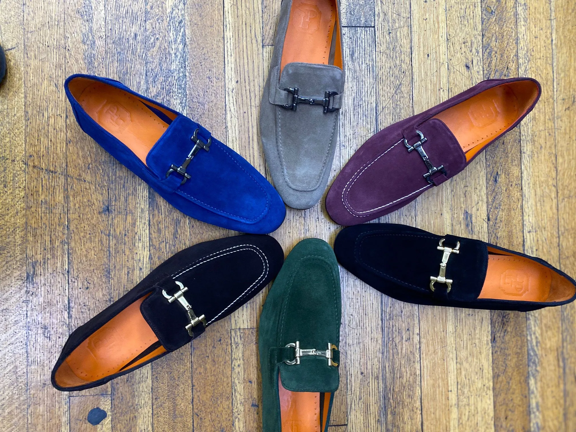 Pelle Suede Loafer Brown