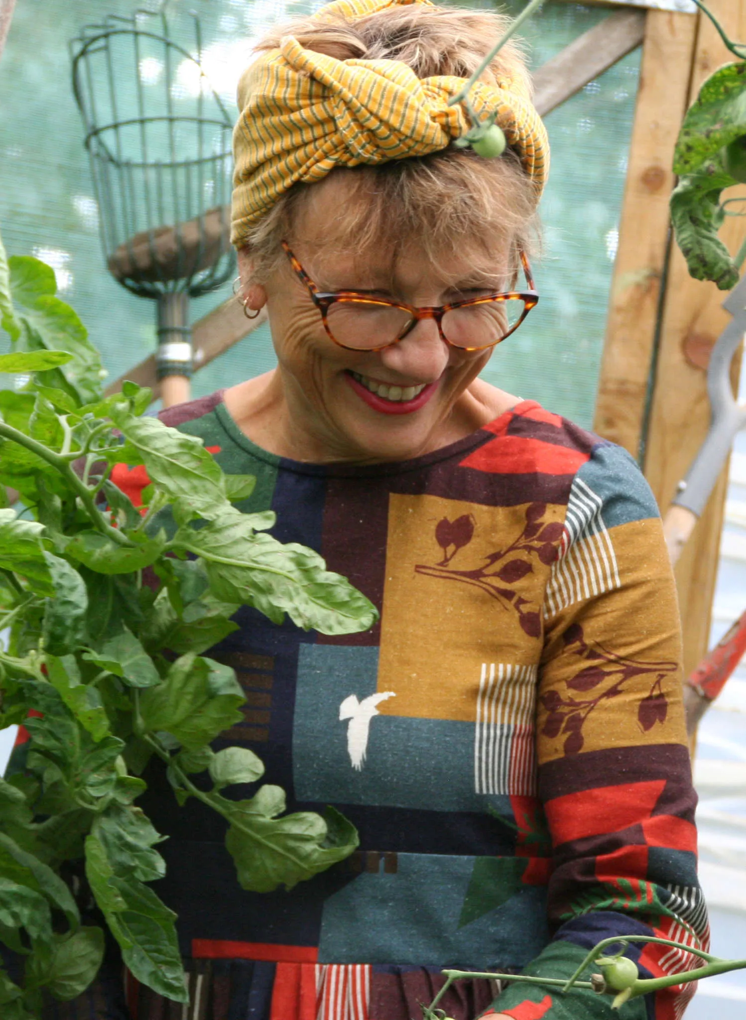 Philippa - Navy Allotment Dress