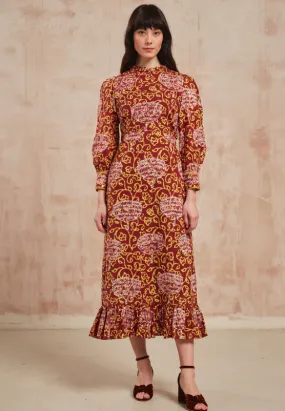 Pink City Prints Earthen Jungle Petworth Dress