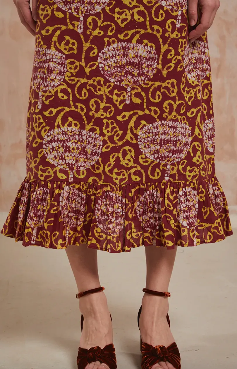 Pink City Prints Earthen Jungle Petworth Dress