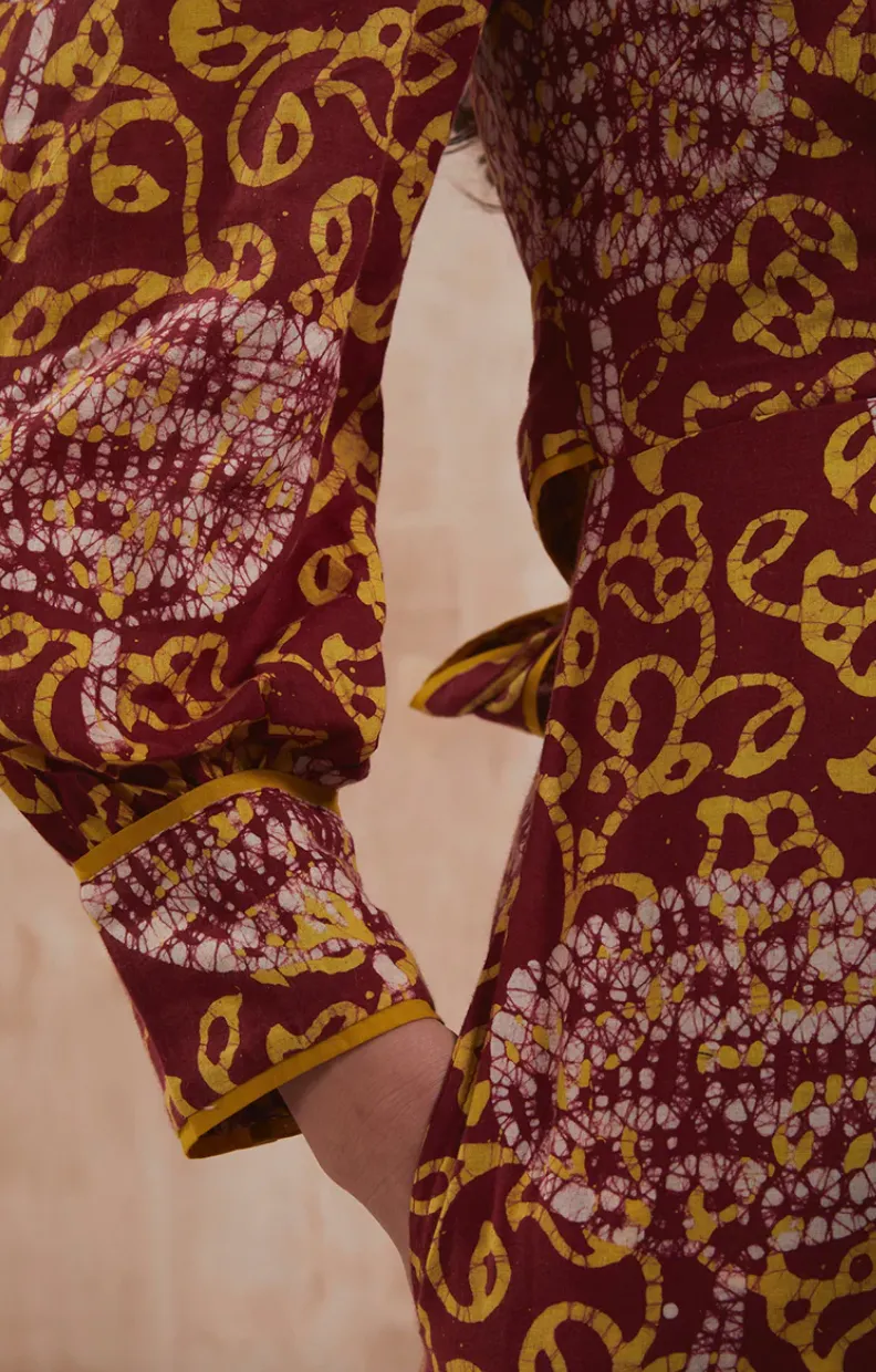 Pink City Prints Earthen Jungle Petworth Dress