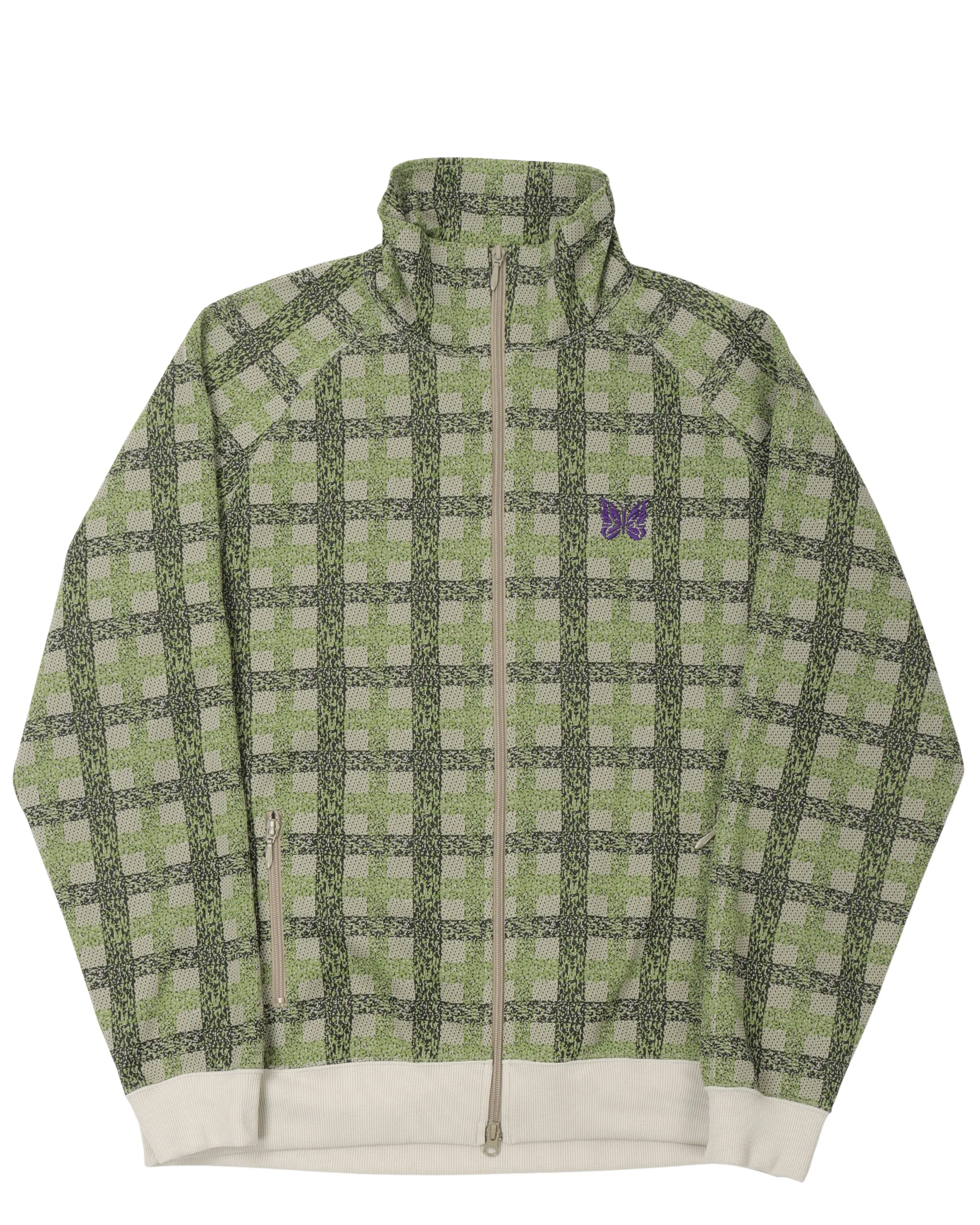 Plaid Track Jacket