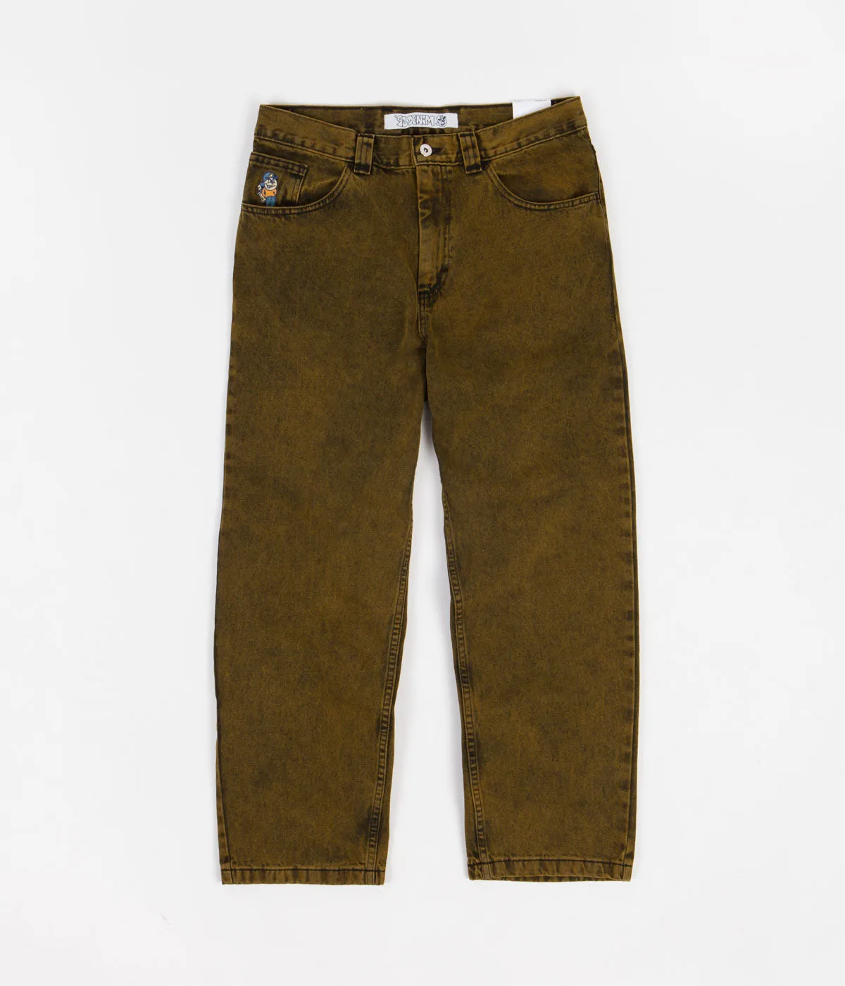 Polar 93 Denim Jeans - Yellow Black