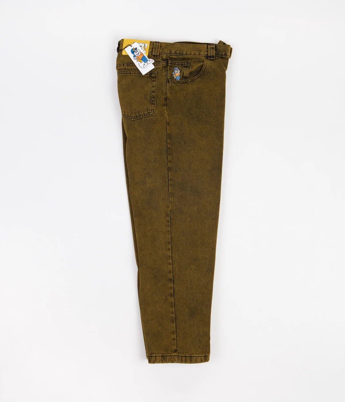Polar 93 Denim Jeans - Yellow Black