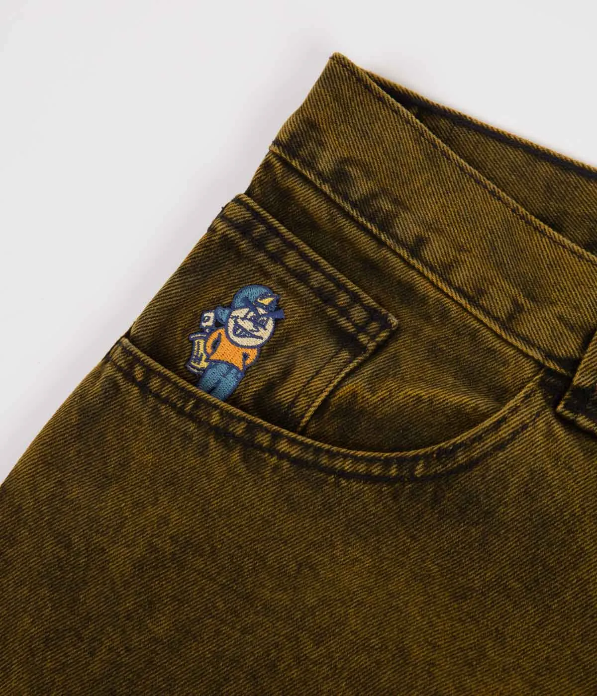 Polar 93 Denim Jeans - Yellow Black