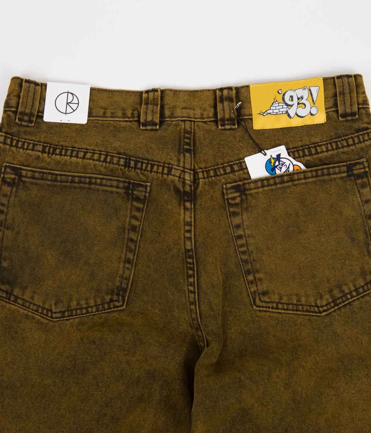 Polar 93 Denim Jeans - Yellow Black