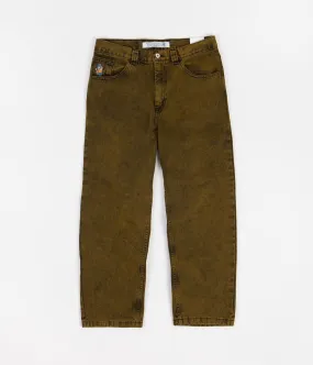 Polar 93 Denim Jeans - Yellow Black