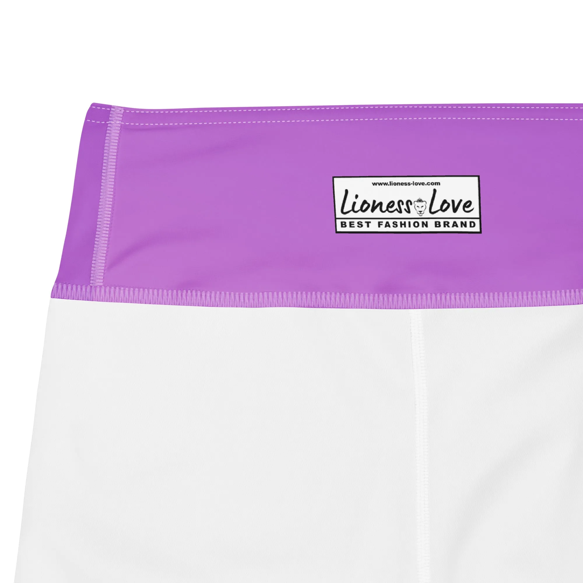 Purple Pleasure Yoga Capri Leggings | Fitness Leggings, lioness-love