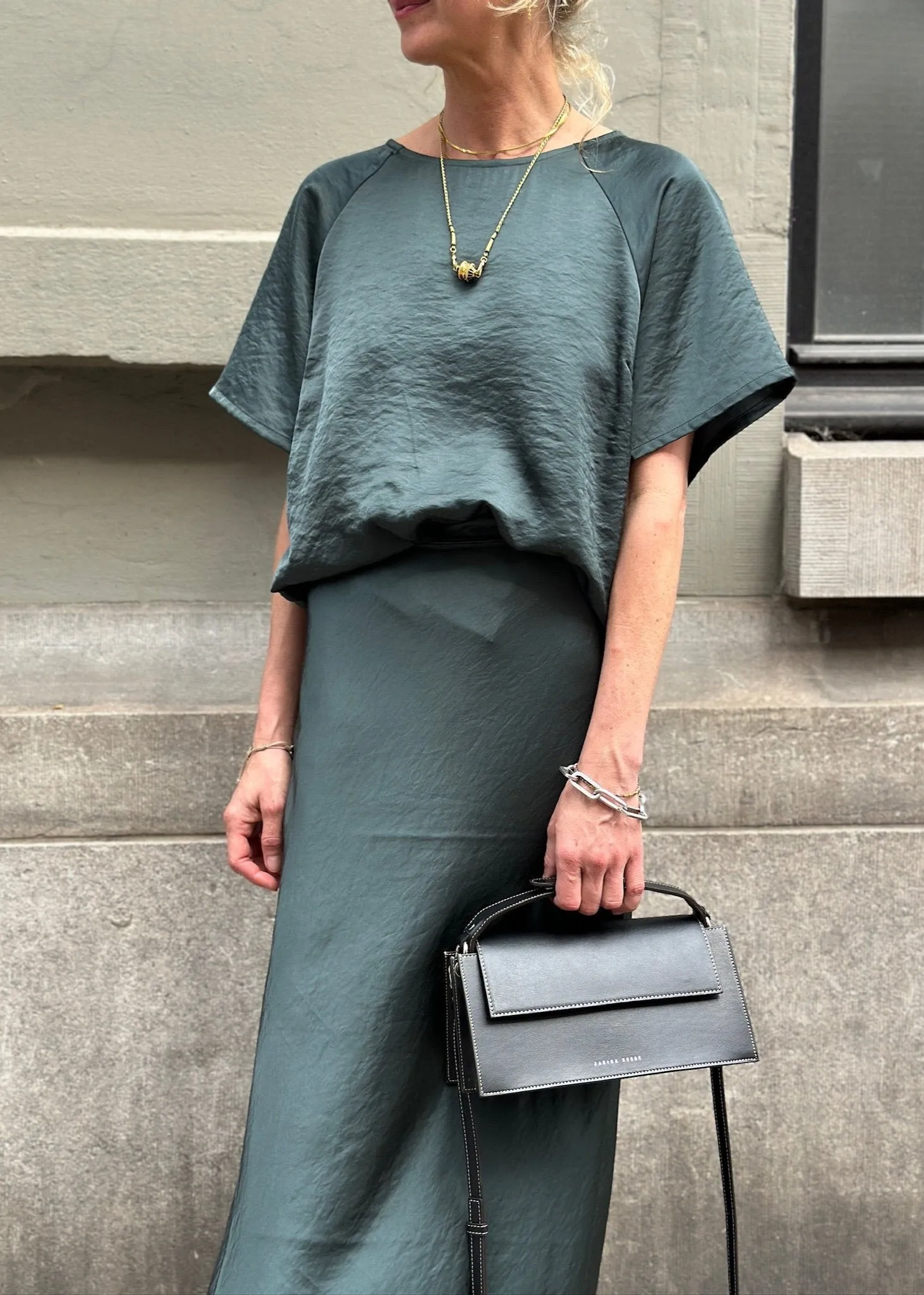 QUILL MAILA-M SKIRT | JUNGLE GREEN