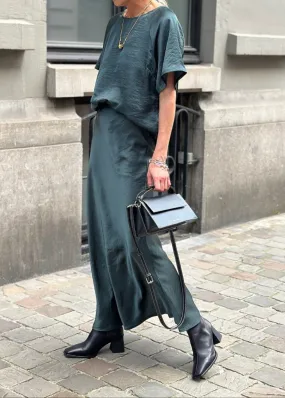 QUILL MAILA-M SKIRT | JUNGLE GREEN