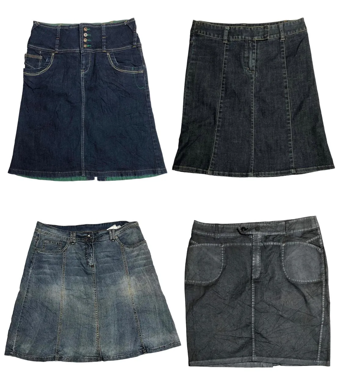 "Buttoned Beauties: Skirt🌟(S-488)