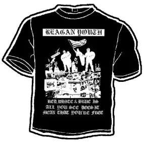 REAGAN YOUTH FLAG shirt