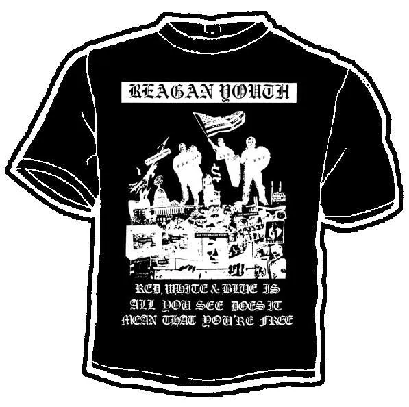 REAGAN YOUTH FLAG shirt