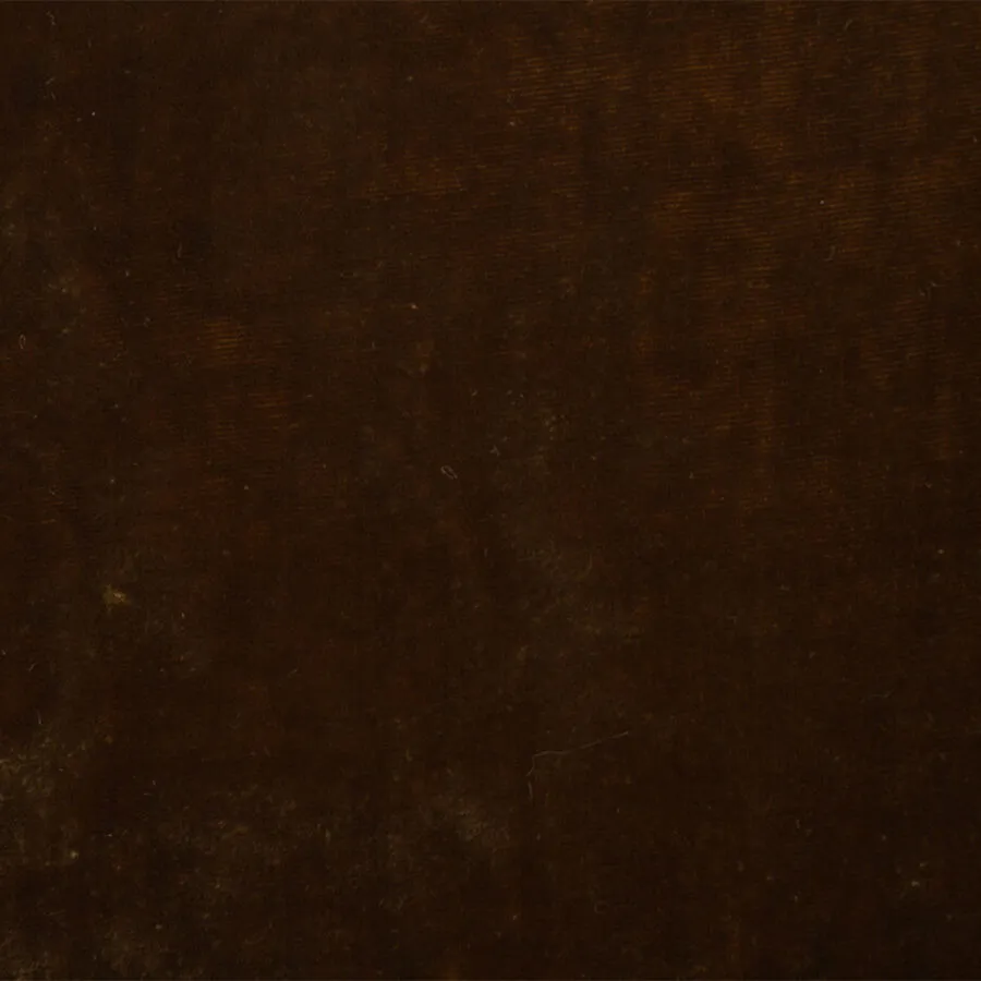 Rich Brown Plain Velvet