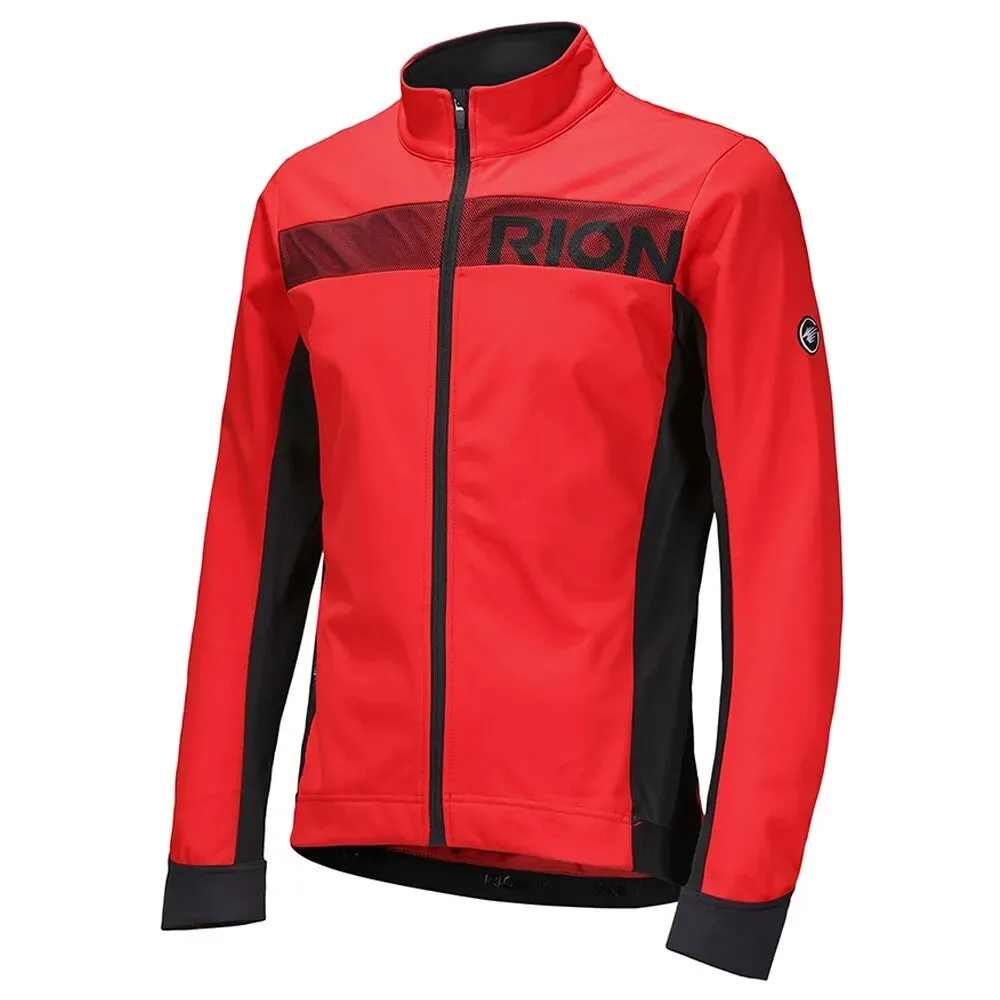 RION Winter Men Cycling Jacket Thermal Fleece Windbreaker Bicycle Clothing MTB Bike Jackets Clothes for Man