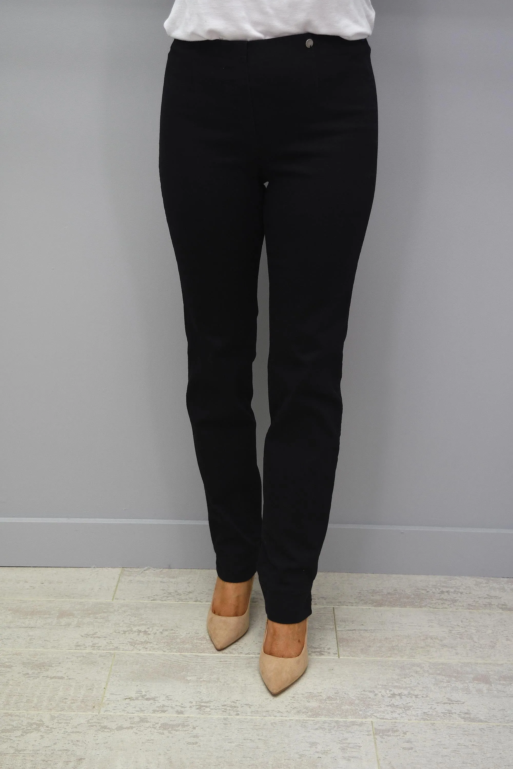 Robell Marie Black Denim Jeans - 51639 5448 90