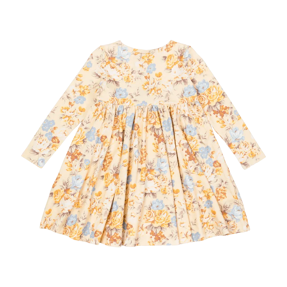 ROCK YOUR KID AUTUMNAL LS GOLDIE DRESS