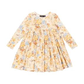 ROCK YOUR KID AUTUMNAL LS GOLDIE DRESS
