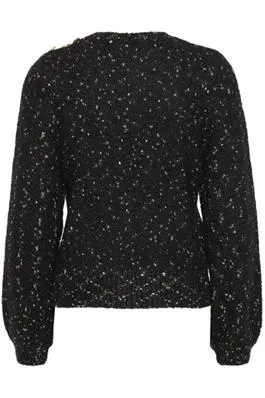 Ronika Round Neck Jumper (Black)