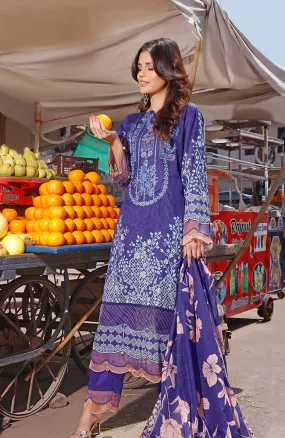 Rung Digital Embroidered Lawn Collection 2022 – RDEL-22-13