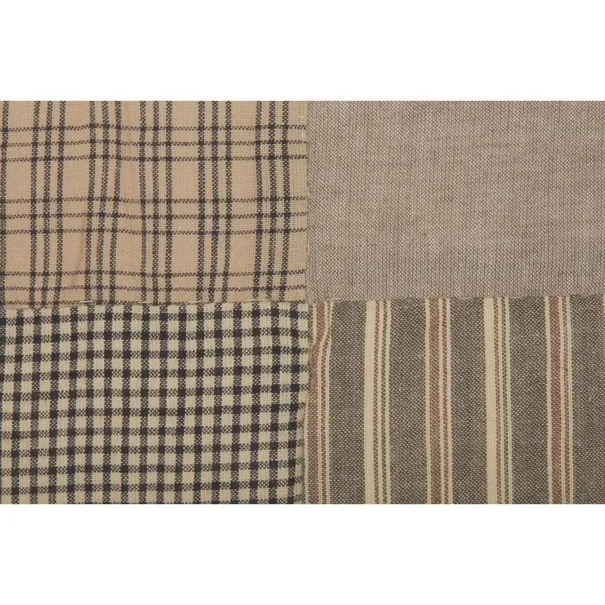 Sawyer Mill Charcoal Patchwork Farmhouse Quilts
