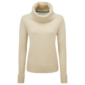 Schoffel Ness Ladies Roll Neck Jumper - Oat