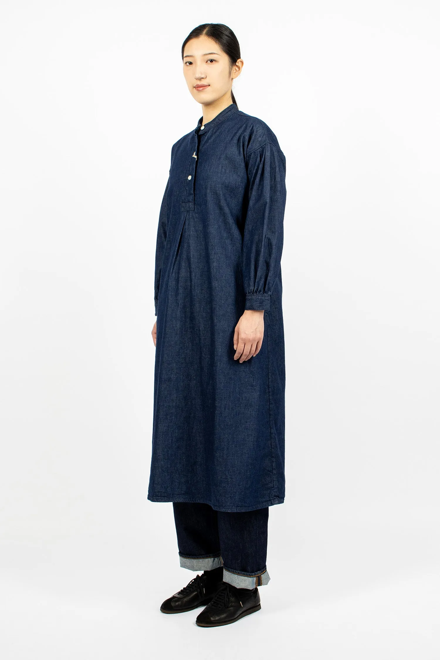 Shirt Denim Dress One Wash