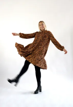 Shirt Dress Leopard