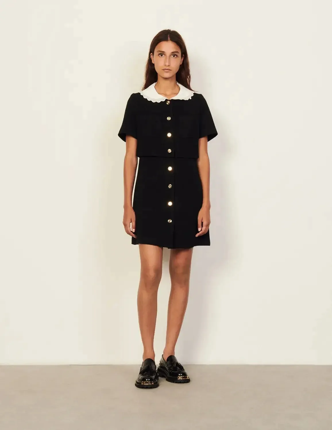 Short Tweed Dress