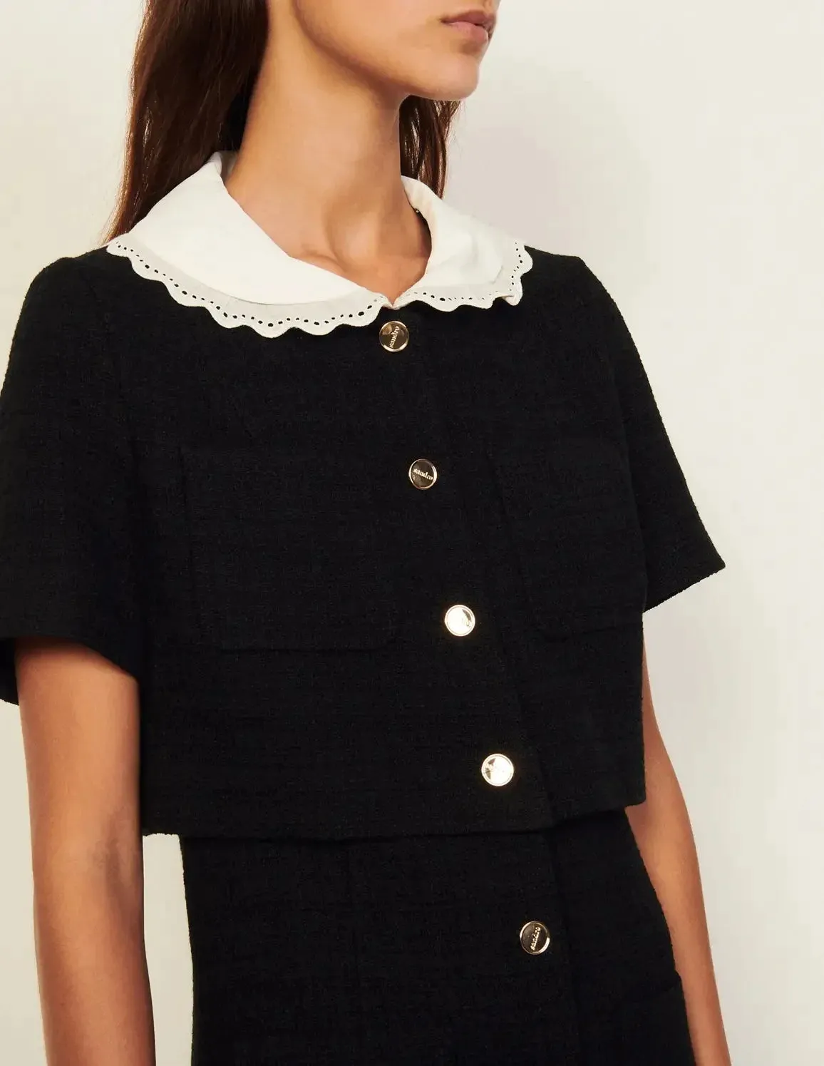 Short Tweed Dress
