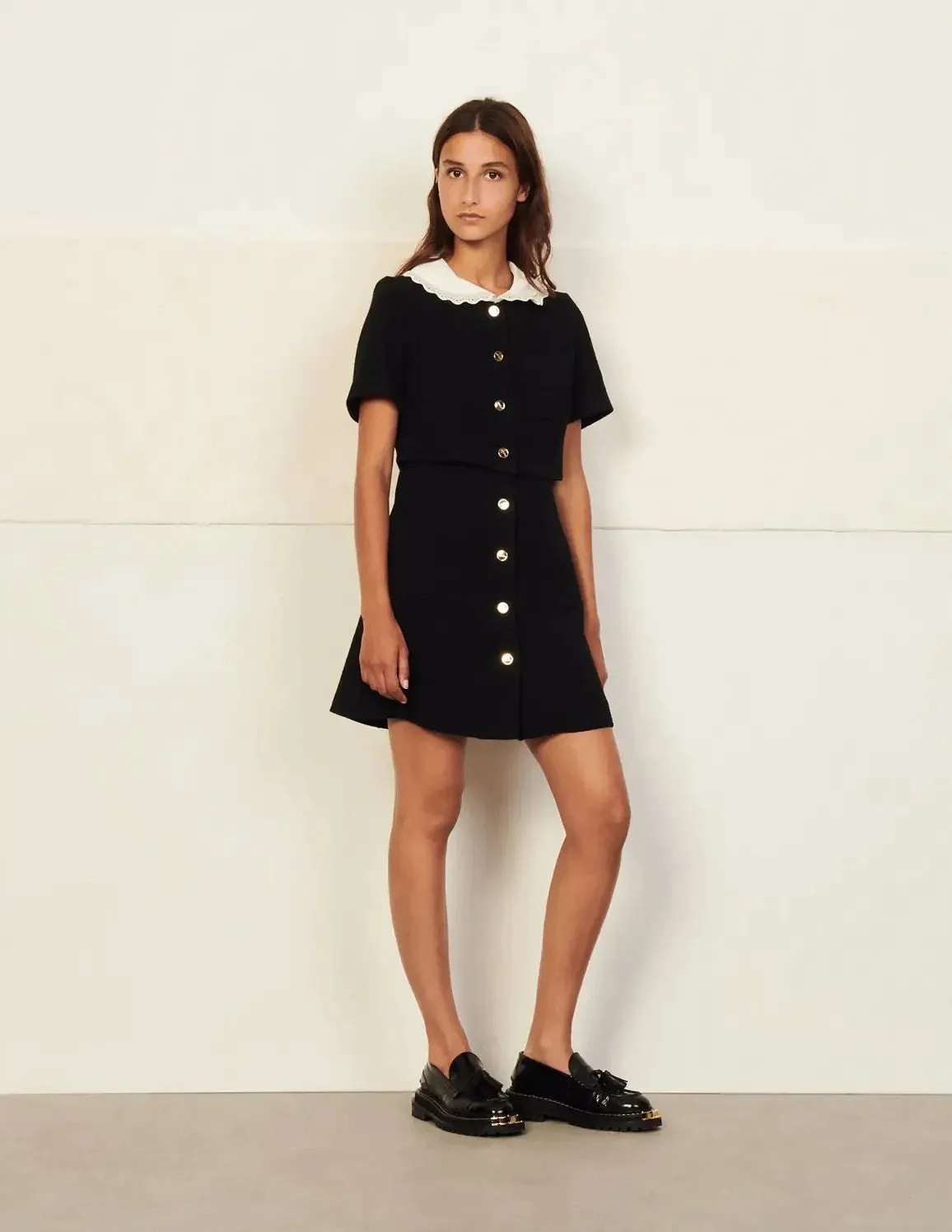 Short Tweed Dress