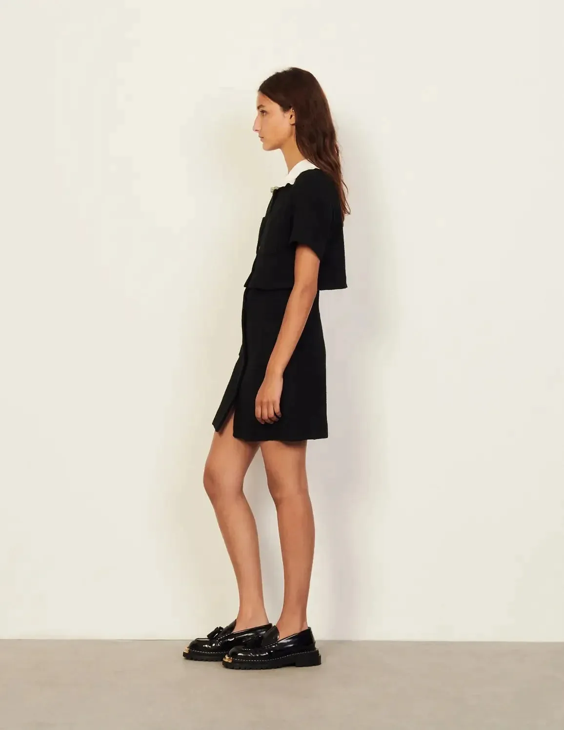 Short Tweed Dress