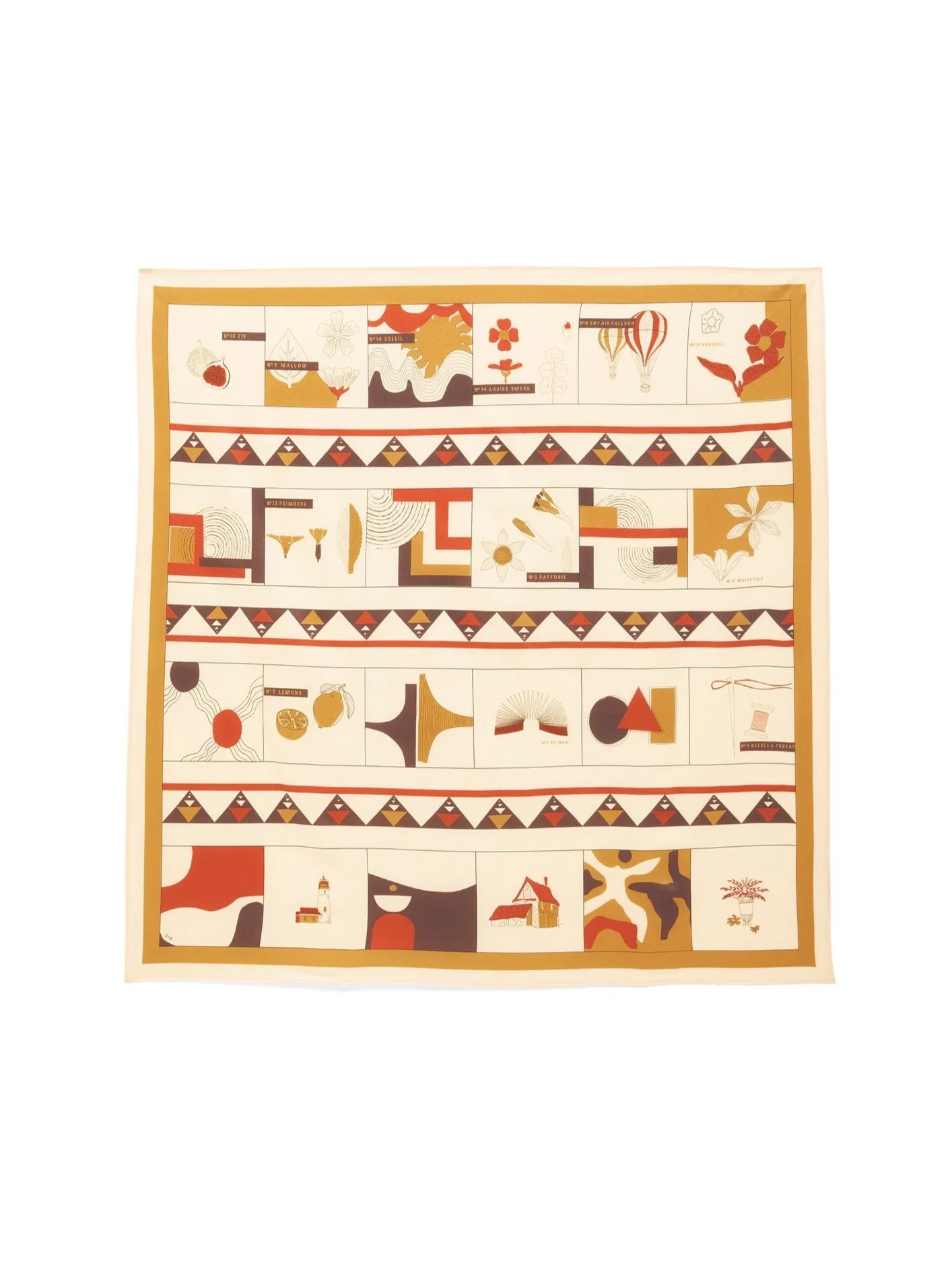 Sir Soleil Scarf in Soleil Print