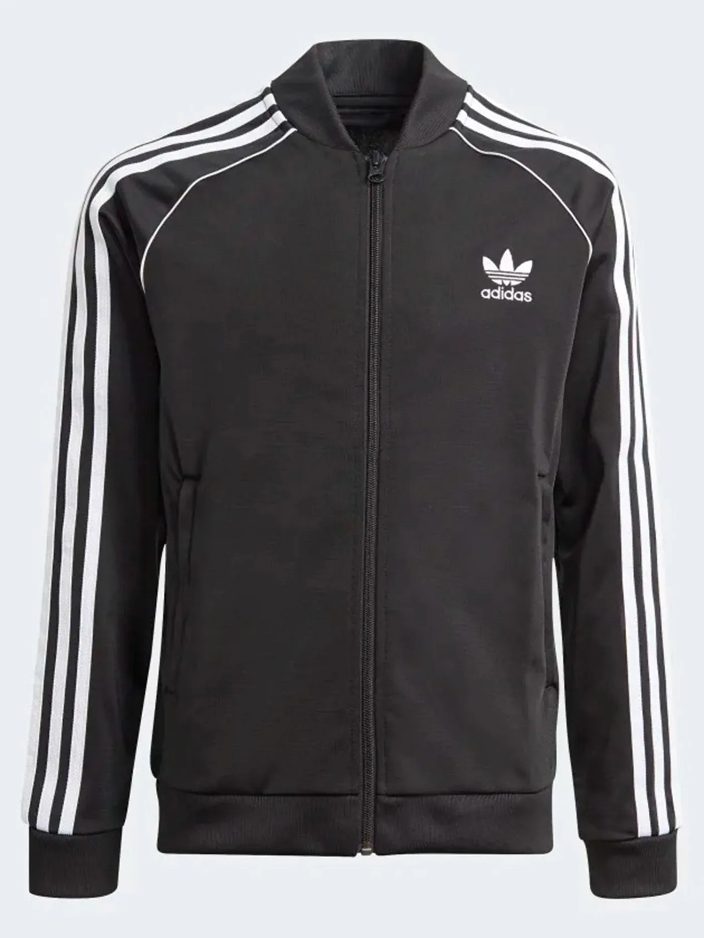 SST Track Black/White Jacket (Boys 7-14)