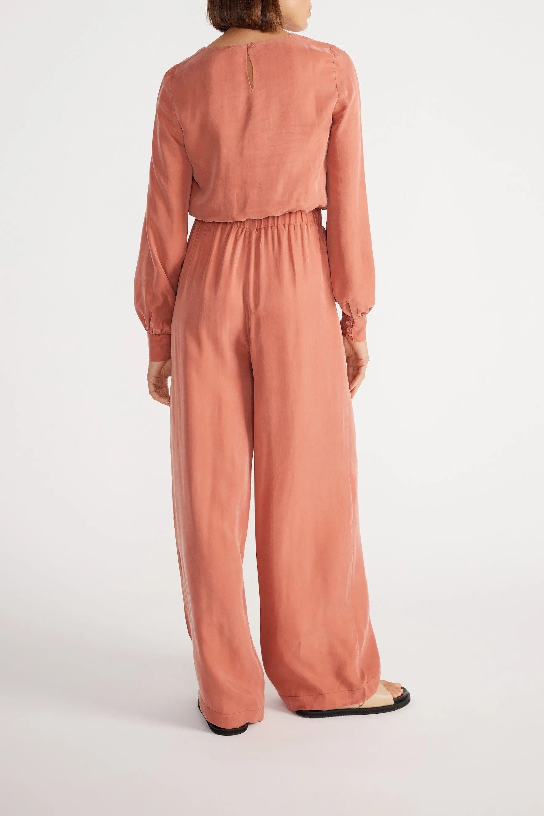 Staple the Label - Elena Crop Blouse Terracotta