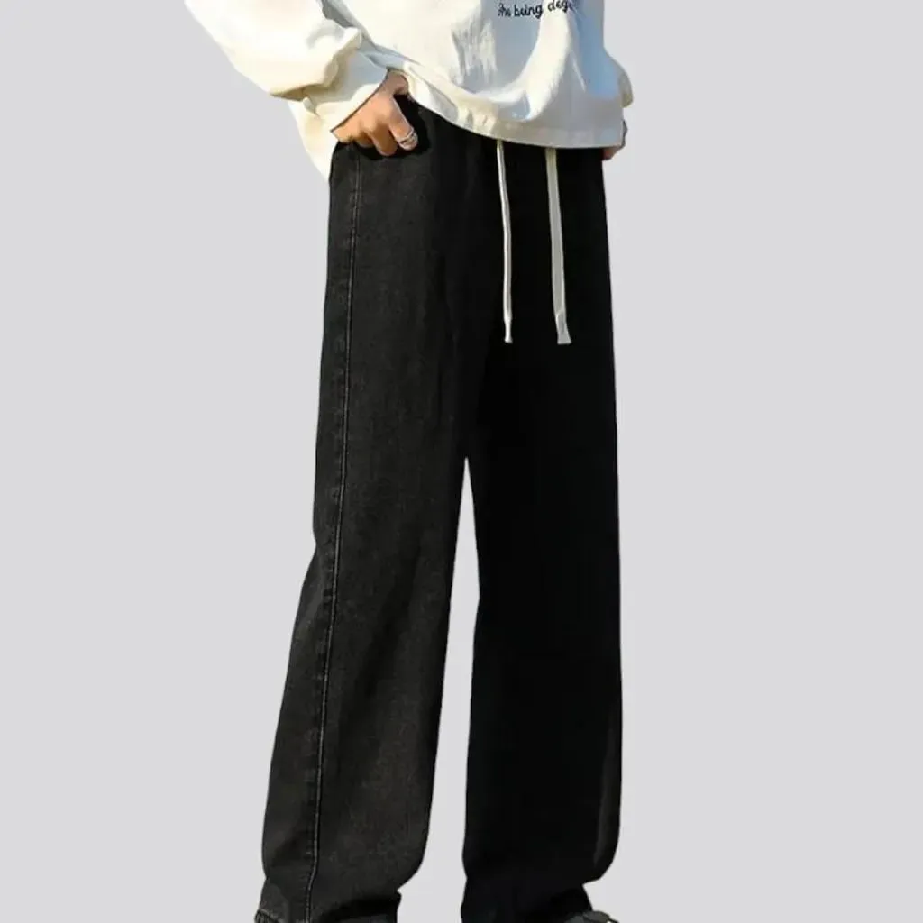Stonewashed vintage jeans
 for men