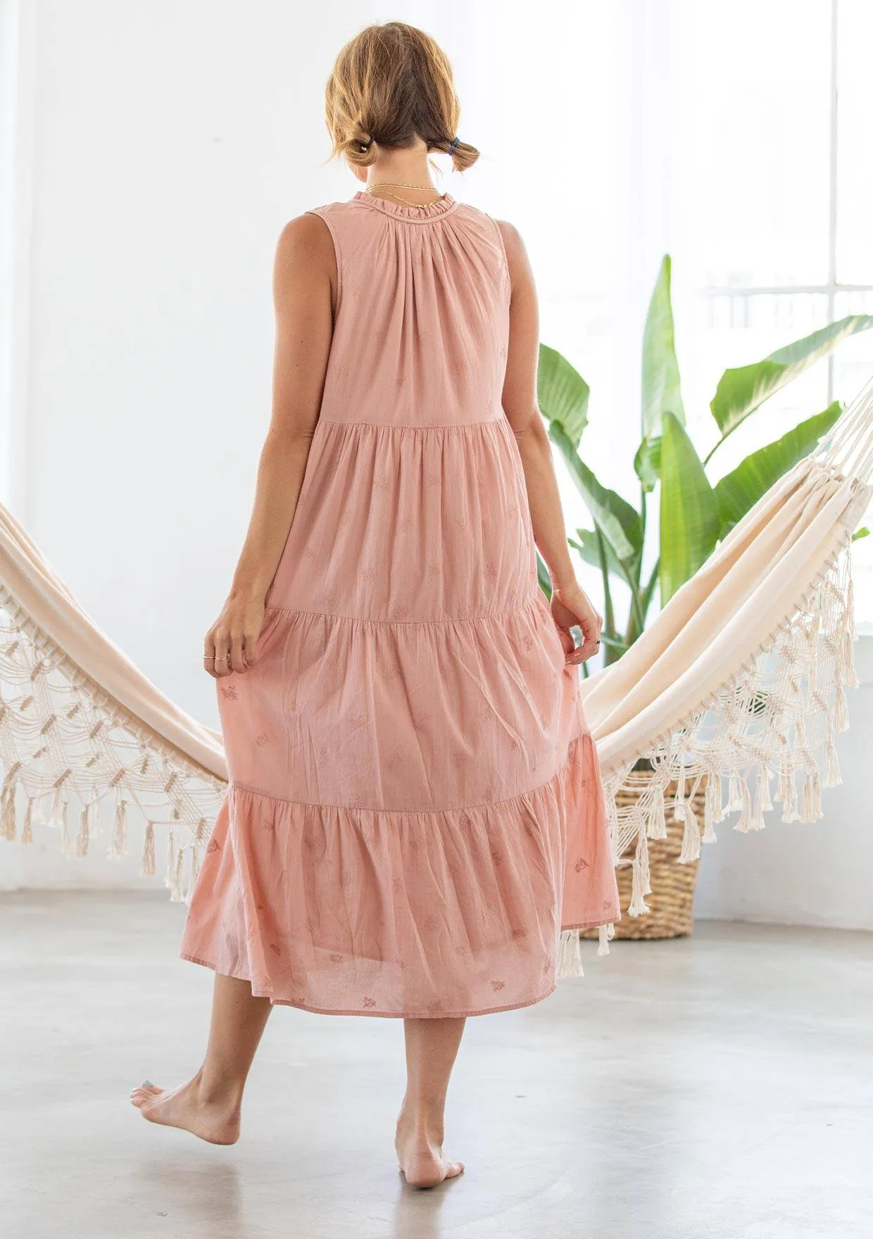 Strawberry Wine Maxi Dress