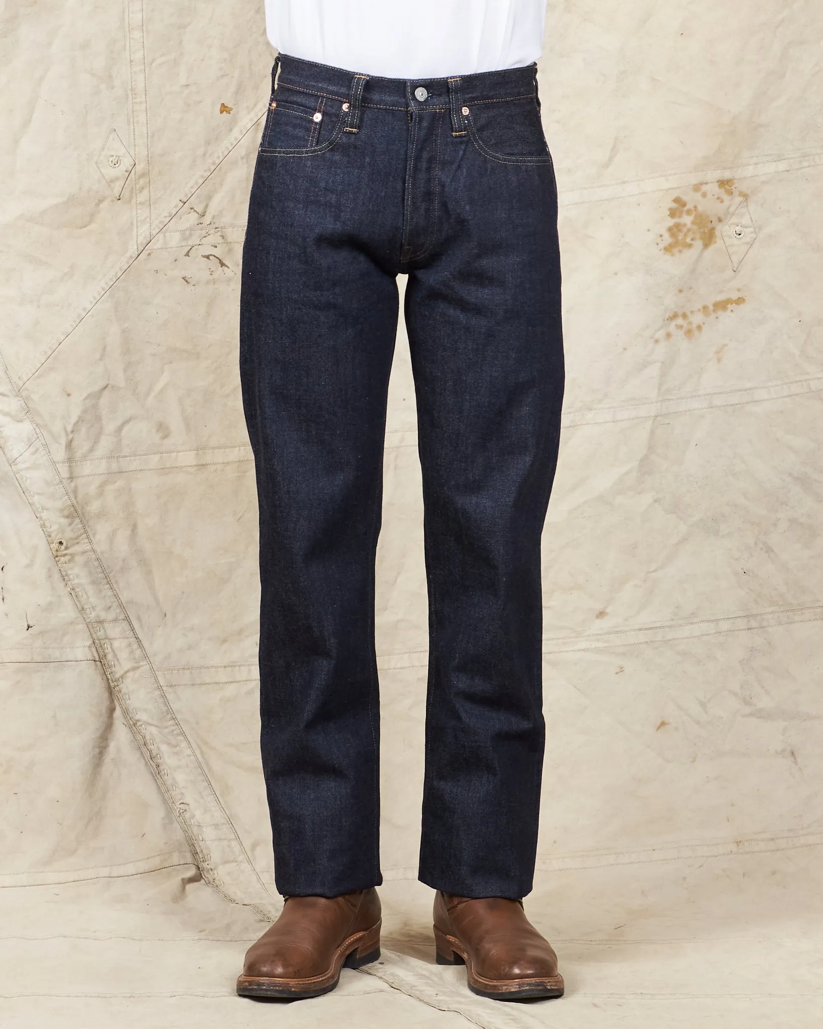 Sugar Cane & Co. 1947 Model 14,25oz One Wash Denim SC41947A
