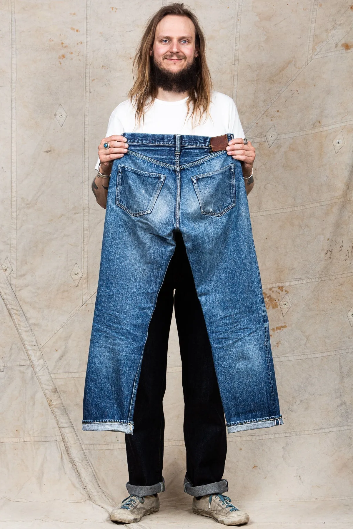 Sugar Cane & Co. 1947 Model 14,25oz One Wash Denim SC41947A