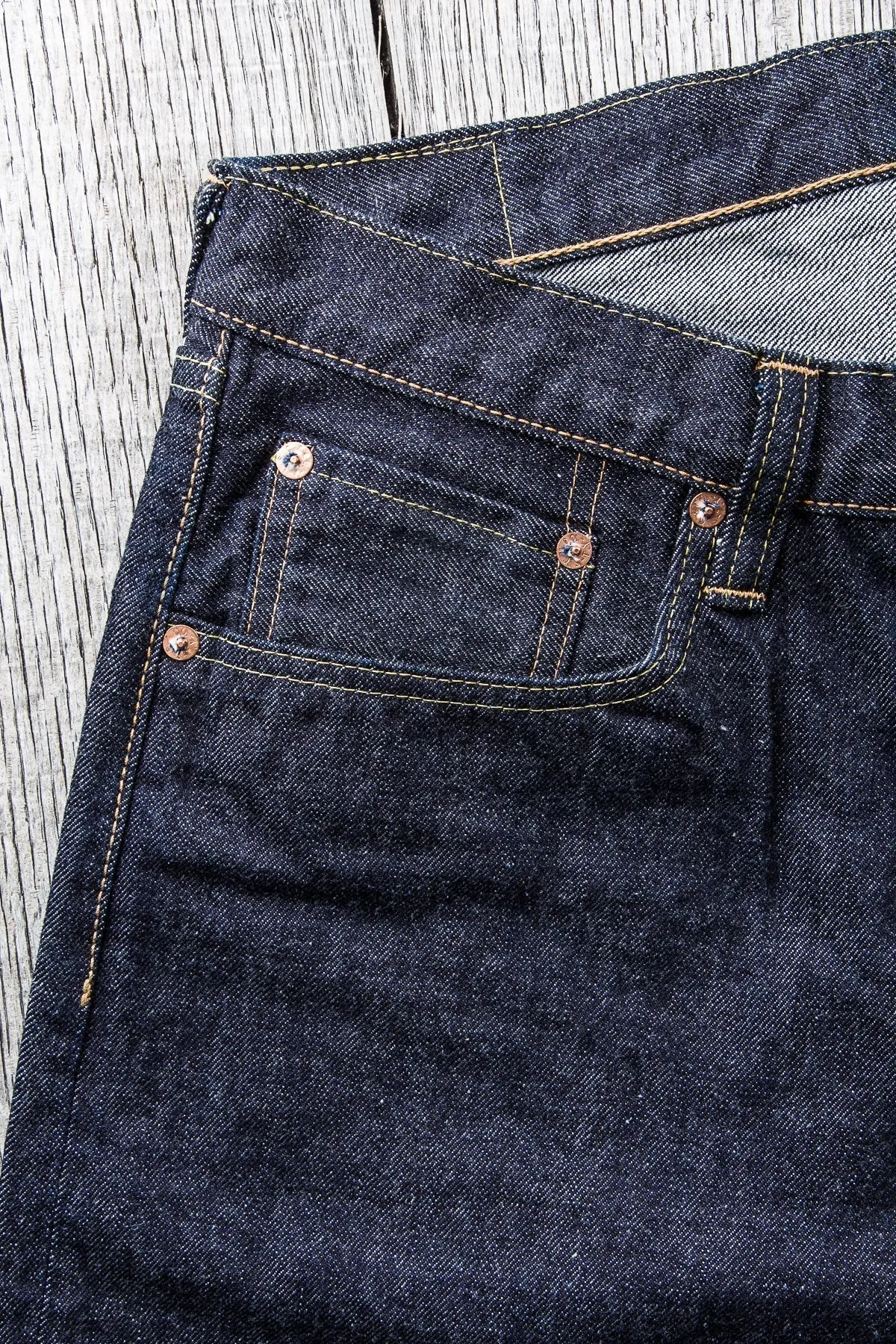 Sugar Cane & Co. 1947 Model 14,25oz One Wash Denim SC41947A