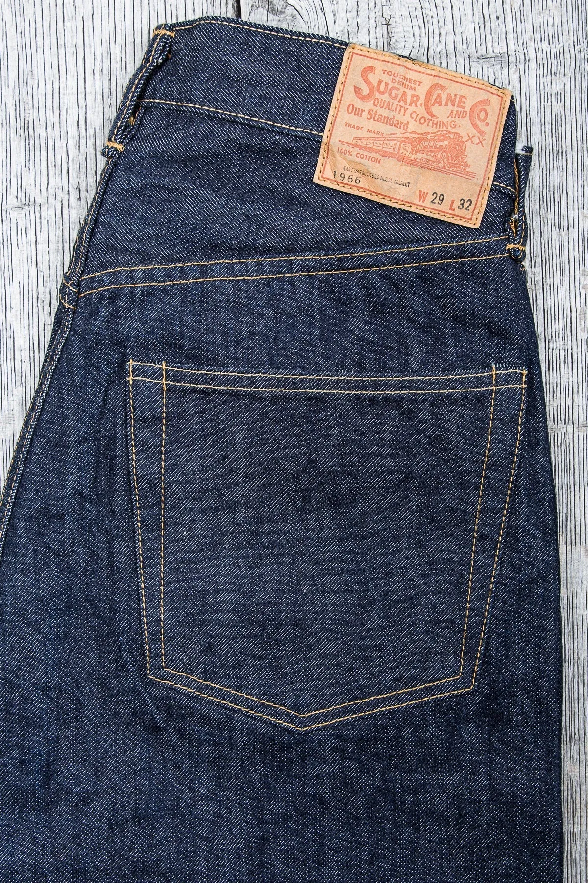 Sugar Cane & Co. 1966 Model 14oz Denim SC42966A