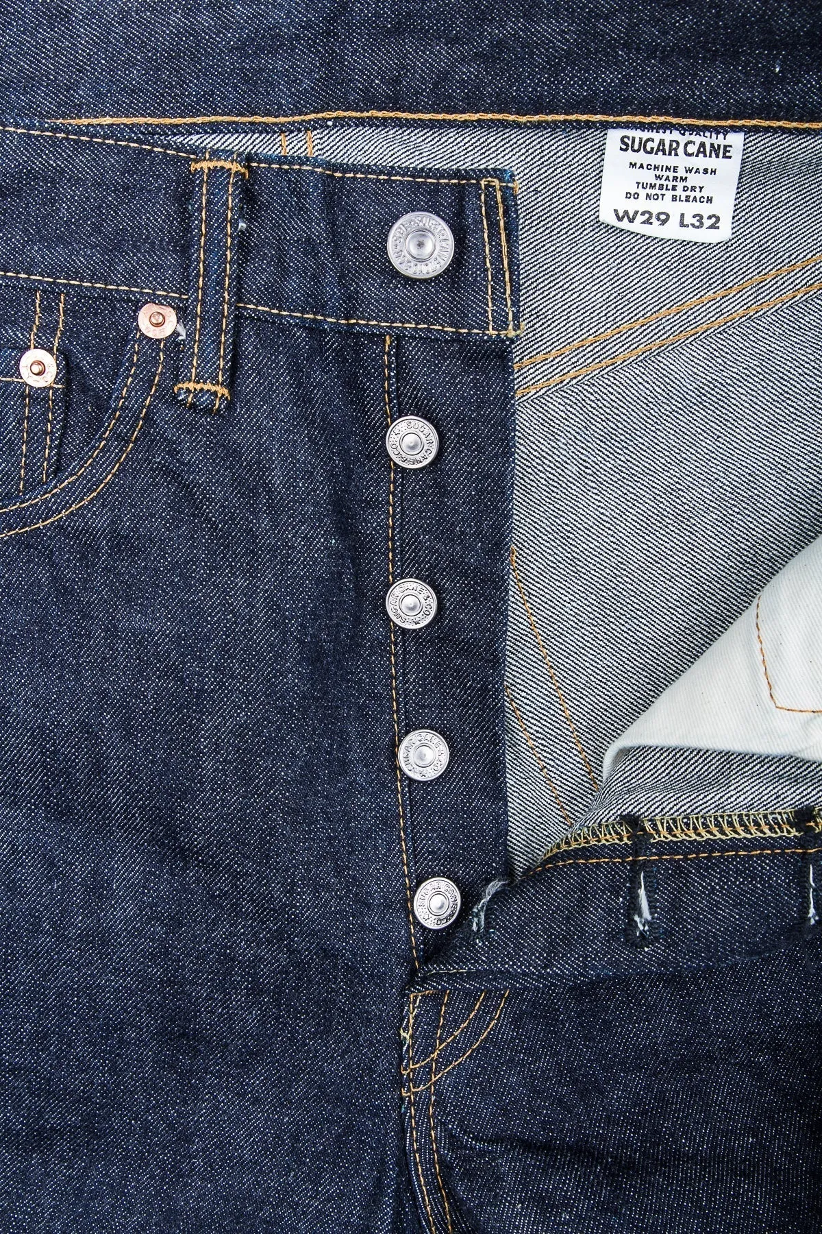 Sugar Cane & Co. 1966 Model 14oz Denim SC42966A