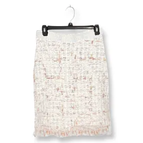Sweater knit Tweed Skirt (Cream.Beige)