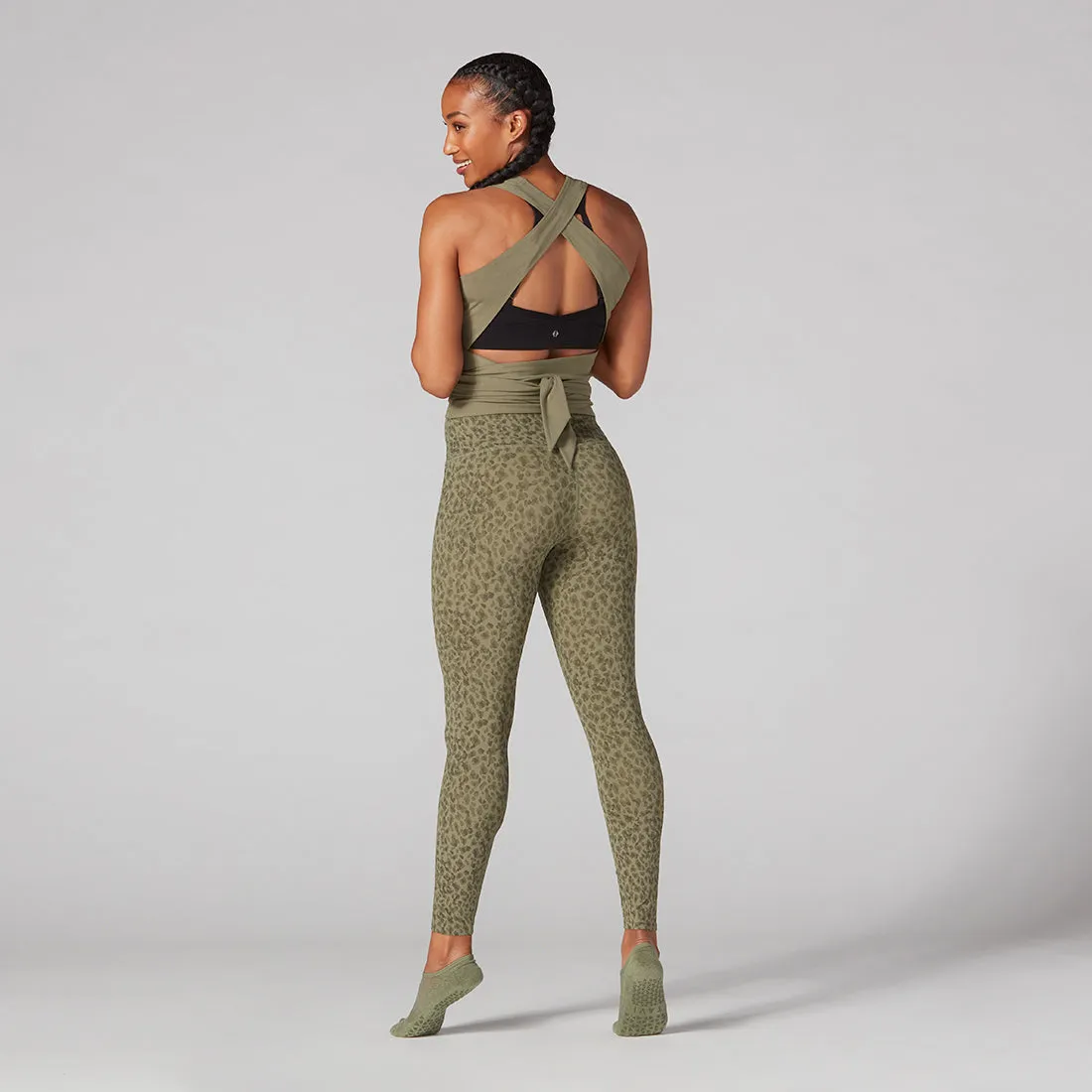 TaviSculpt™ High Waisted 7/8 Leggings