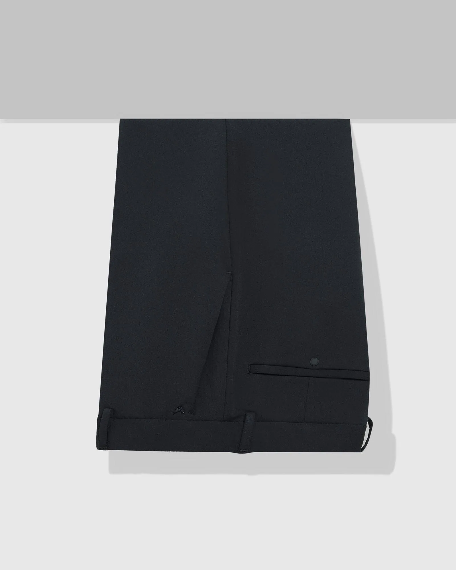 TechPro B-91 Formal Black Solid Trouser - Dean