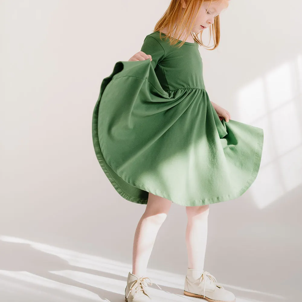 The Ballet Dress in Elm Green